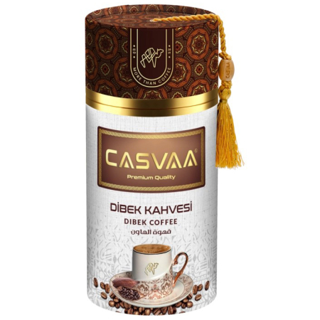 Cafea Măcinată - CASVAA Cafea Turceasca Macinata cu Arome - Cafea Dibek cu Roscove, Cardamom, Scortisoara si Mahleb 250g