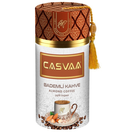 Cafea Măcinată - CASVAA Cafea Turceasca Macinata cu Arome - Cafea cu Migdale 250g