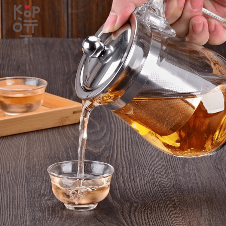 Ceainic din Sticla cu Infuzor 500ml [2]