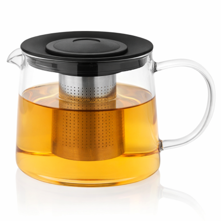Espressoare si Cafetiere - Ceainic din Sticla cu Infuzor pentru Ceai 1000ml