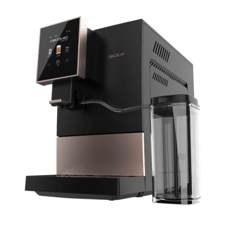 CECOTEC Cremma Compactccino Connected Black Rose Espressor Super-Automat Compact 19 bari, ecran TFT și Wi-Fi, Rezervor de lapte și Thermoblock. [11]