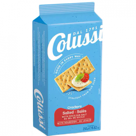Biscuiti & Fursecuri - COLUSSI Crackers cu Sare 250g