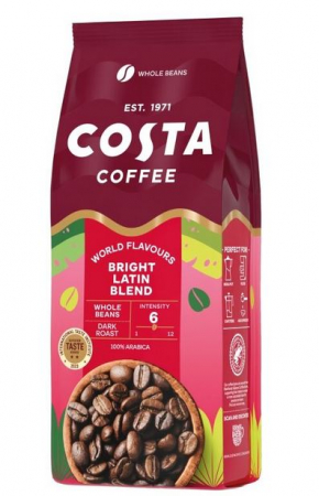 Cafea Boabe Premium - COSTA Bright Latin Blend Cafea Boabe 1Kg