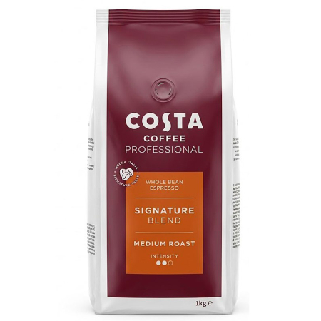 Cafea Boabe Premium - COSTA Professional Coffee, Signature Blend, Medium Roast, Cafea Boabe 1Kg