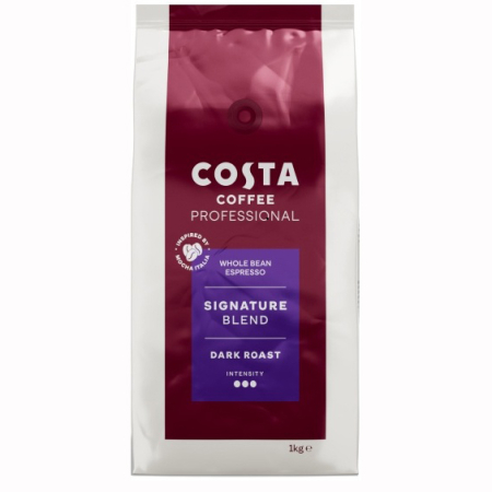 Cafea Boabe Premium - COSTA Signature Blend Mocha Italia Dark Roast - Prajire Intensa -  Cafea Boabe 1Kg