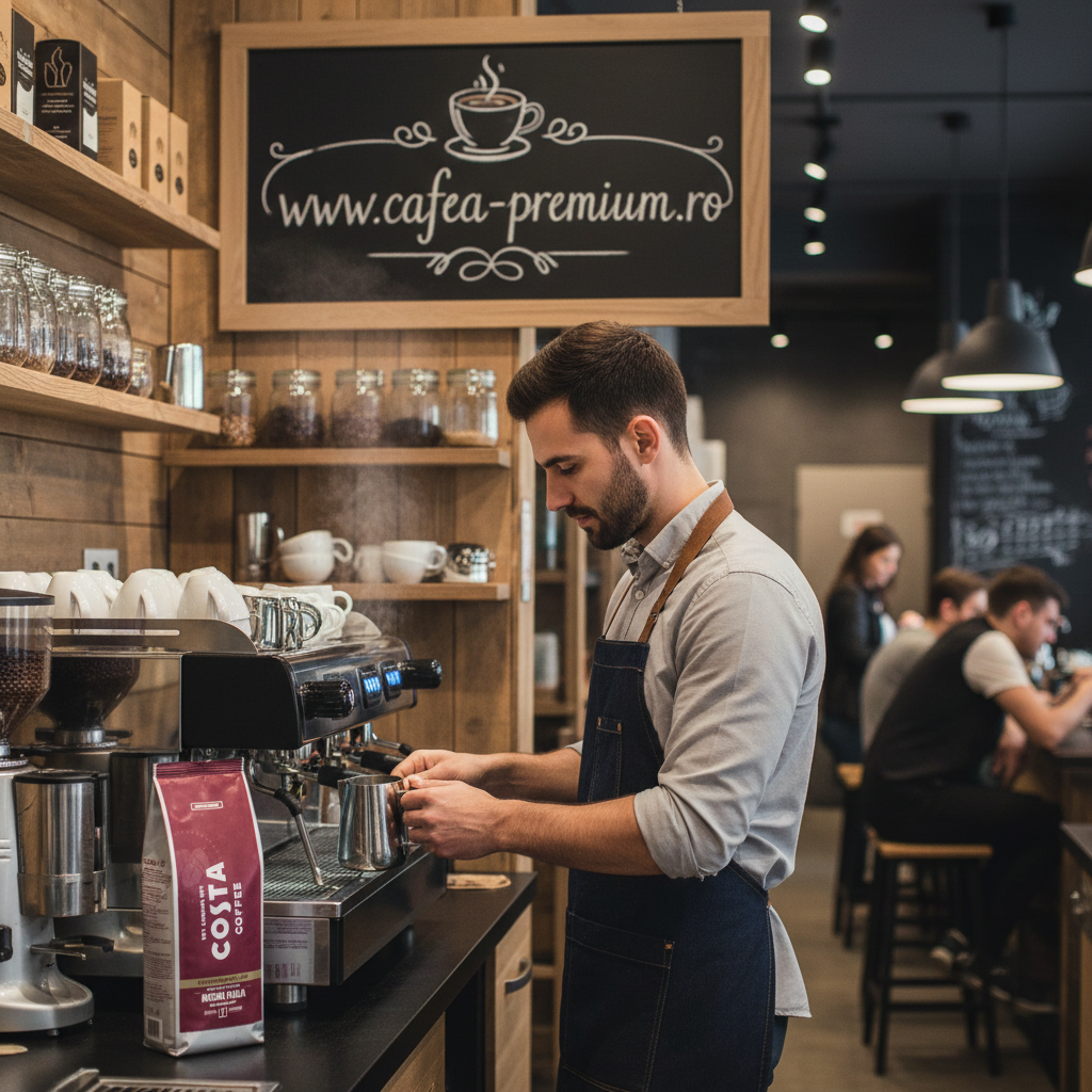 COSTA Signature Blend Mocha Italia Medium Roast - Prajire Medie -  Cafea Boabe 1Kg [1]