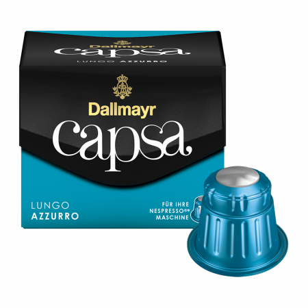 Capsule cu Cafea - DALLMAYR CAPSA Capsule Lungo Azzuro 10buc 56g