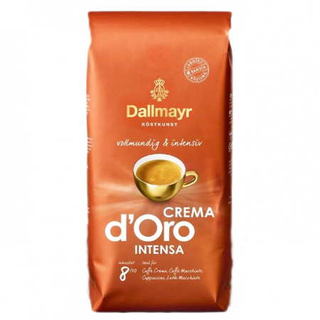 Cafea Boabe Premium - DALLMAYR Crema D`Oro Intensa Cafea Boabe 1Kg