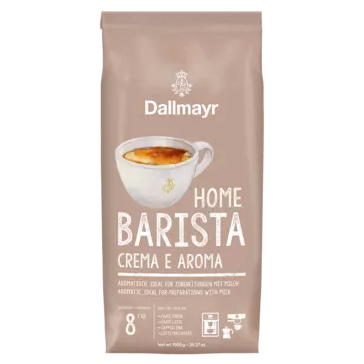Cafea Boabe Premium - DALLMAYR Home Barista Crema & Aroma Cafea Boabe 1Kg