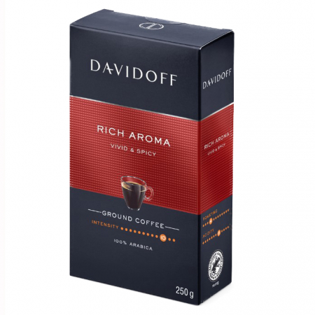 DAVIDOFF Rich Aroma Vivid & Spicy Cafea Macinata 250g [2]