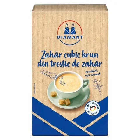 Accesorii & Cadouri - DIAMANT Zahar Brun Cubic Nerafinat 500g