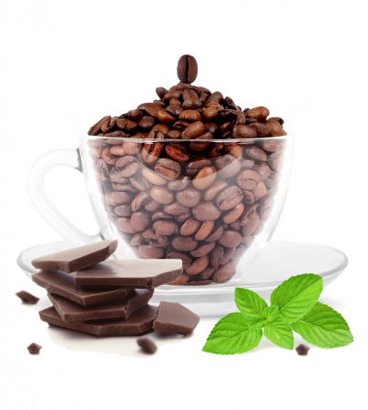 DOLCE BACIO Cafea Boabe cu Aroma de Menta si Ciocolata 100g [1]