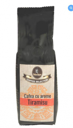 Cafea Măcinată - DOLCE BACIO Cafea Macinata cu Aroma de Tiramisu 125g