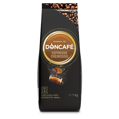 Cafea Boabe Premium - DONCAFE Espresso Cremoso Cafea Boabe 1Kg