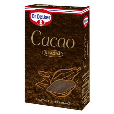 Cacao - DR OETKER Cacao Neagra Unt de Cacao 20% 2x100g