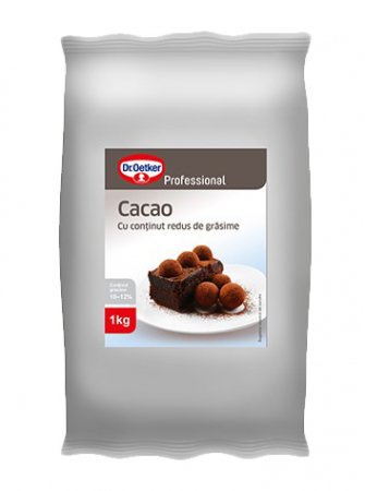 Cacao - DR OETKER Professional Cacao cu Continut Redus de Grasime 1Kg