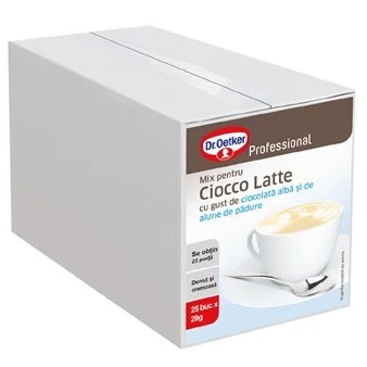 Specialități - DR OETKER Professional Mix pt. Ciocco Latte cu Gust de Ciocolata Alba si Alune de Padure