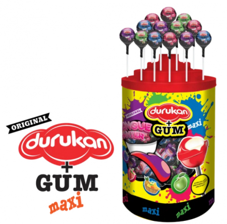 Dropsuri/Jeleuri - DURUKAN Gum Acadele Gumate Maxi Tongue Painter 100x15g