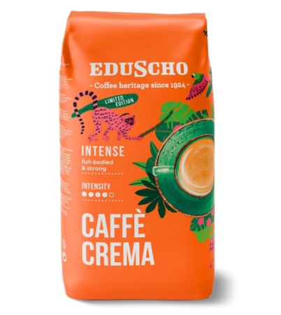 Cafea Boabe Premium - EDUSCHO Caffe Crema Intense Editie Limitata Cafea Boabe 1kg
