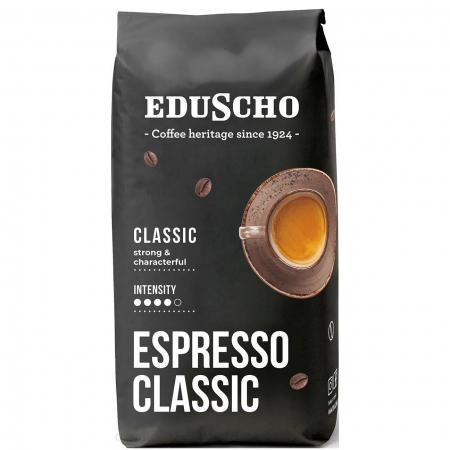 Cafea Boabe Premium - EDUSCHO Classic Espresso Strong & Characterful Cafea Boabe 1kg