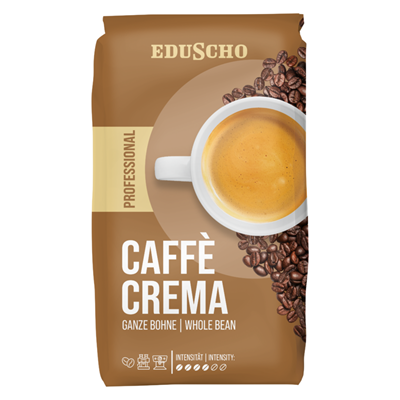 Cafea Boabe Premium - EDUSCHO (Tchibo) Caffe Crema Professionale Cafea Boabe 1Kg