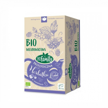 Ceai in Plic - EKO FAMILY Ceai Bio Organic de Fructe 20x1.75g