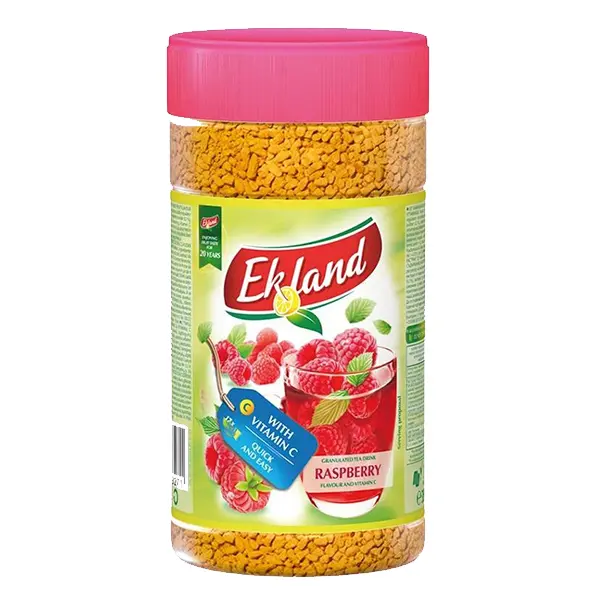 Ceai Instant - EKOLAND Ceai Instant cu Aroma de Zmeura 350g