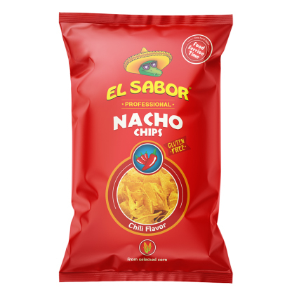 Rontanele Sarate - EL SABOR Nachos Chips Chilli 425g