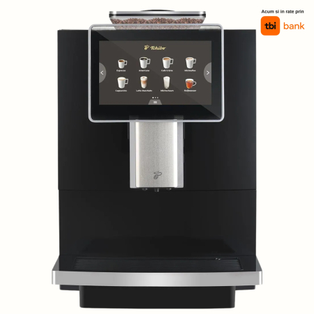 Espressoare si Cafetiere - Espressor Automat TCHIBO Coffea Office, Ecran Tactil, Bauturi Presetate, Dispozitiv Spumare Lapte, Negru