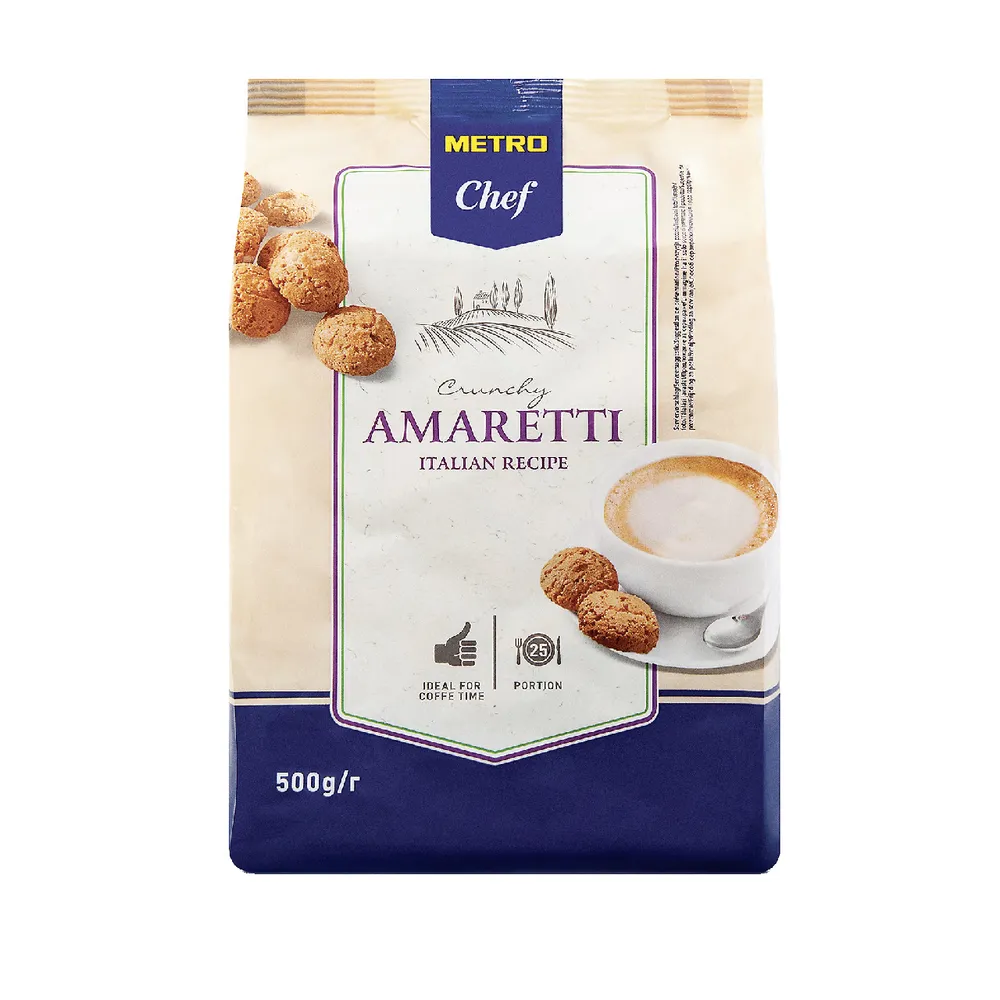 Biscuiti & Fursecuri - M CHEF Fursecuri Amaretti 500g