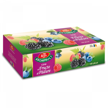 Ceai in Plic - FARES Ceai cu Fructe de Padure Aromfruct 100x1.5g