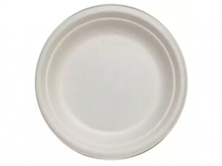 Pahare / Capace / Palete - Farfurii Biodegradabile de Unica Folosinta 18cm 50buc