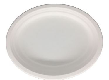 Pahare / Capace / Palete - Farfurii Biodegradabile de Unica Folosinta 18cm 50buc