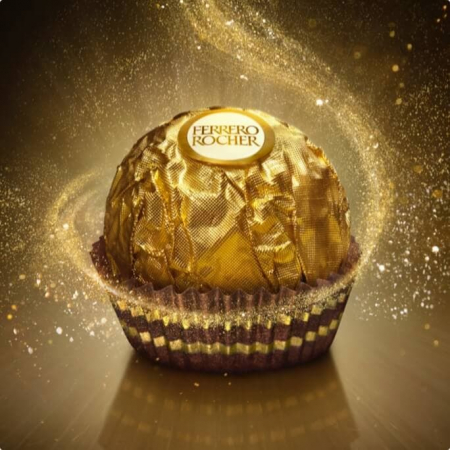 FERRERO ROCHER Bomboane de Ciocolata, Praline 100g [1]