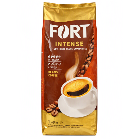 Cafea Boabe Premium - FORT Intense Cafea Boabe 1kg