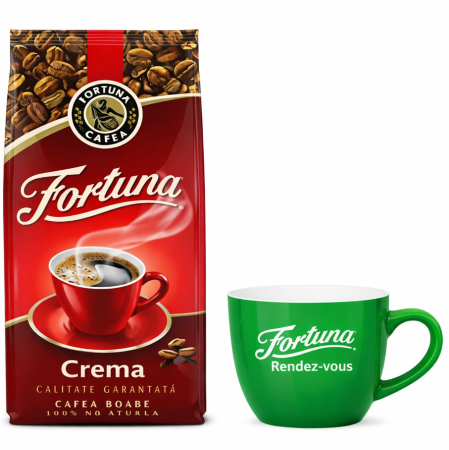 FORTUNA Crema Cafea Boabe 1Kg [0]