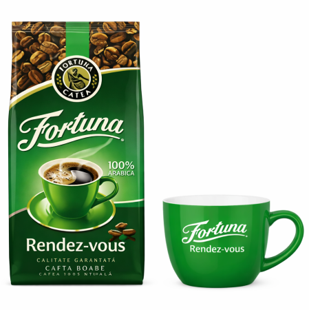 FORTUNA Rendez-Vous Cafea Boabe 100% Arabica 1Kg [1]