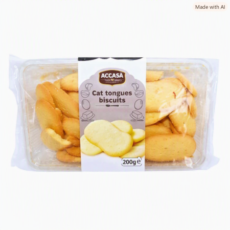 Dulciuri - Fursecuri Limbi de Pisica ACCASA 200g