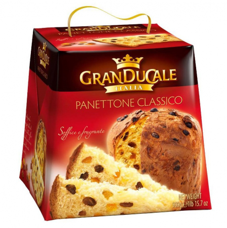 GRAN DUCALE Cozonac Panettone Clasic 900g [1]