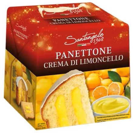 Cadouri - SANTANGELO Cozonac Panettone cu Crema de Lamaie 908g - Craciun
