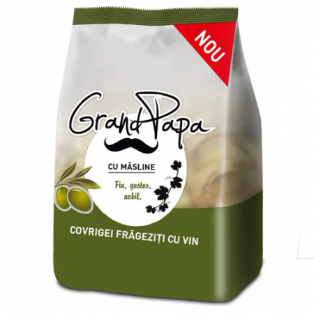 Rontanele Sarate - GRAND PAPA Covrigei Frageziti cu Vin Alb si Masline 200g
