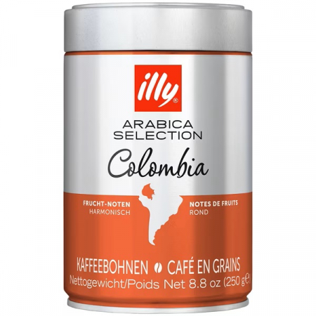 Cafea Boabe Premium - ILLY Colombia Arabica Selection Cafea Boabe 250g