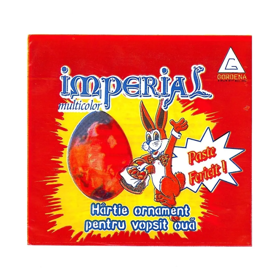 Cadouri - IMPERIAL Hartie Ornament pentru Vopsit Oua 10buc