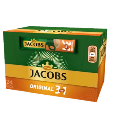JACOBS 3in1 Original Mix Cafea Instant Plic 24buc [1]