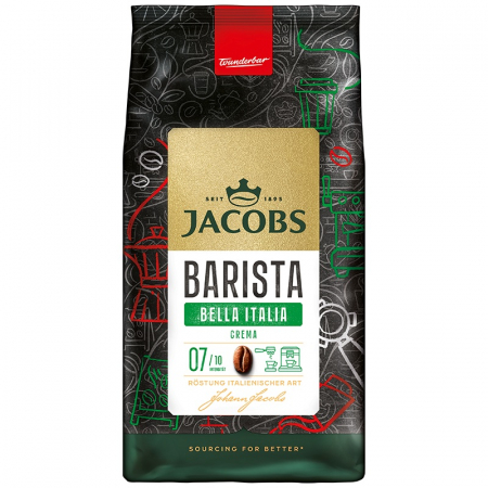 Promotii - JACOBS Barista Editions Crema Bella Italia Cafea Boabe 1kg