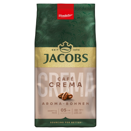 Cafea Boabe Premium - JACOBS Cafe Crema & Aroma - Cafea Boabe 500g