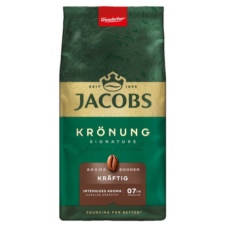 Cafea Boabe Premium - JACOBS Cafe Espresso Intensive - Kraftig - Cafea Boabe 500g