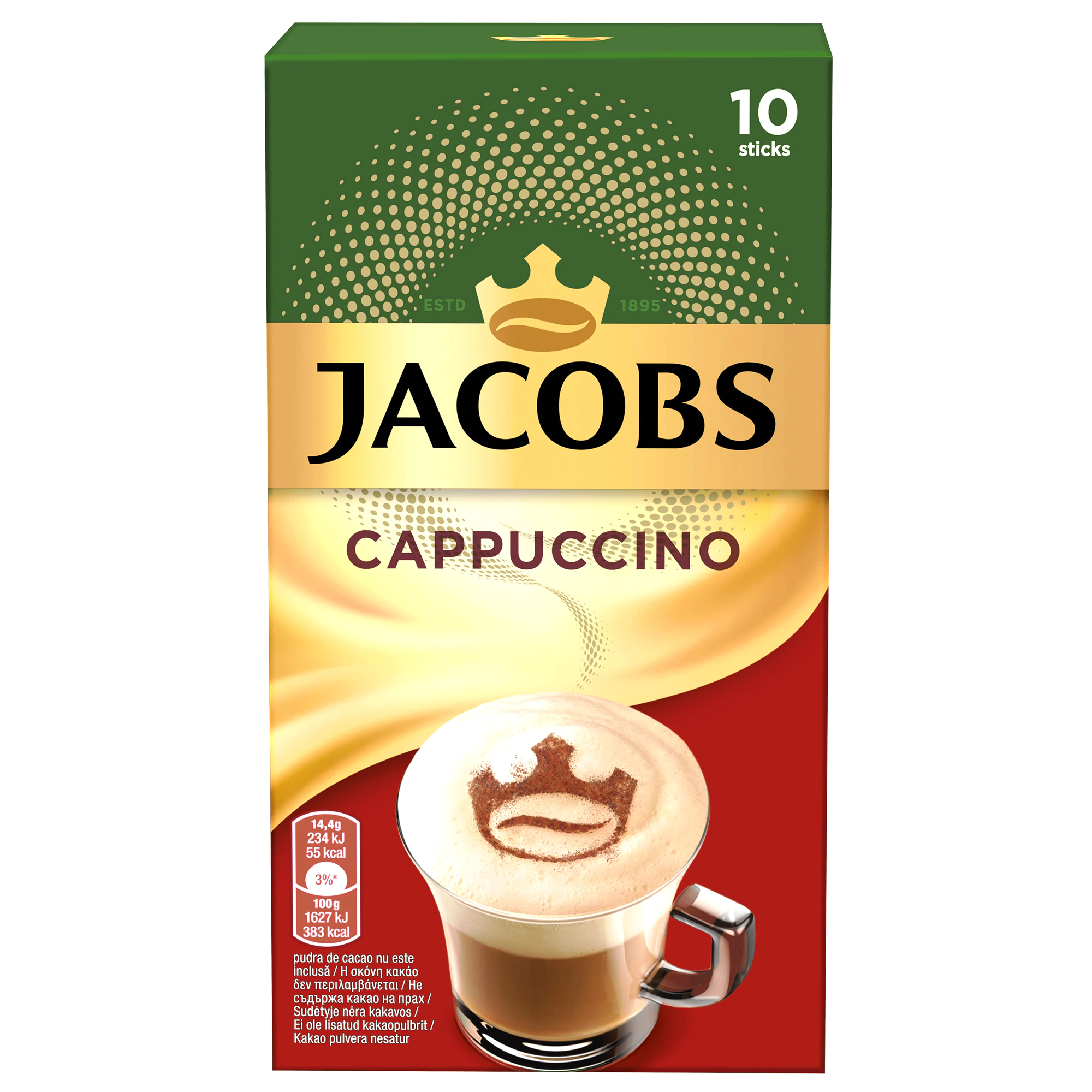 JACOBS Cappuccino Original Plic 10buc [1]