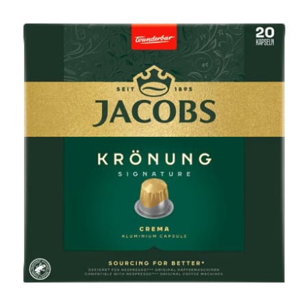 Capsule cu Cafea - JACOBS Kronung Signature Capsule  20buc - Compatibile Nespresso