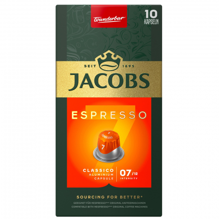 Capsule cu Cafea - JACOBS Capsule Espresso 7 Classico 10buc